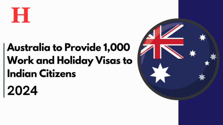 Australia to Provide 1,000 Work and Holiday Visas to Indian Citizens From October 2024