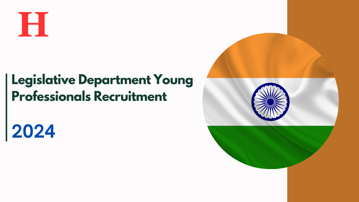 Legislative Department Young Professionals Recruitment 2024, Check More Details Here