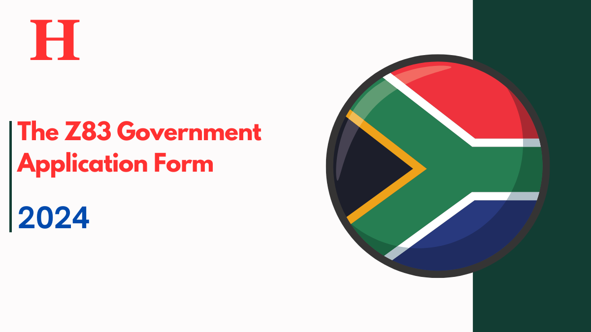 The Z83 Government Application Form, How to Fill