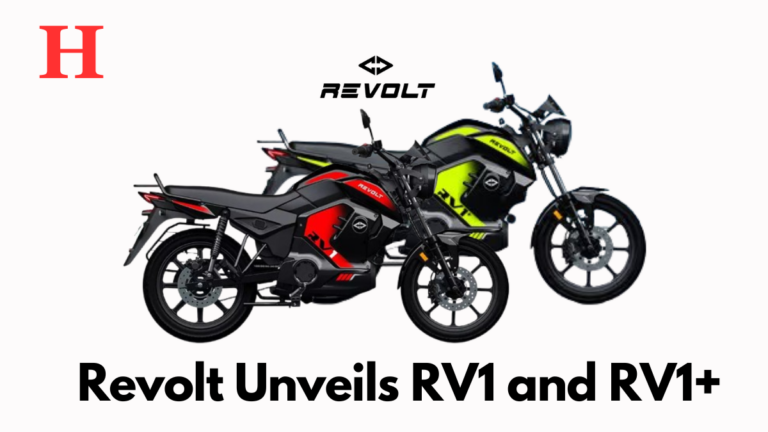 Revolt Unveils RV1 and RV1+, Discover Prices and Features of the New Electric Bikes