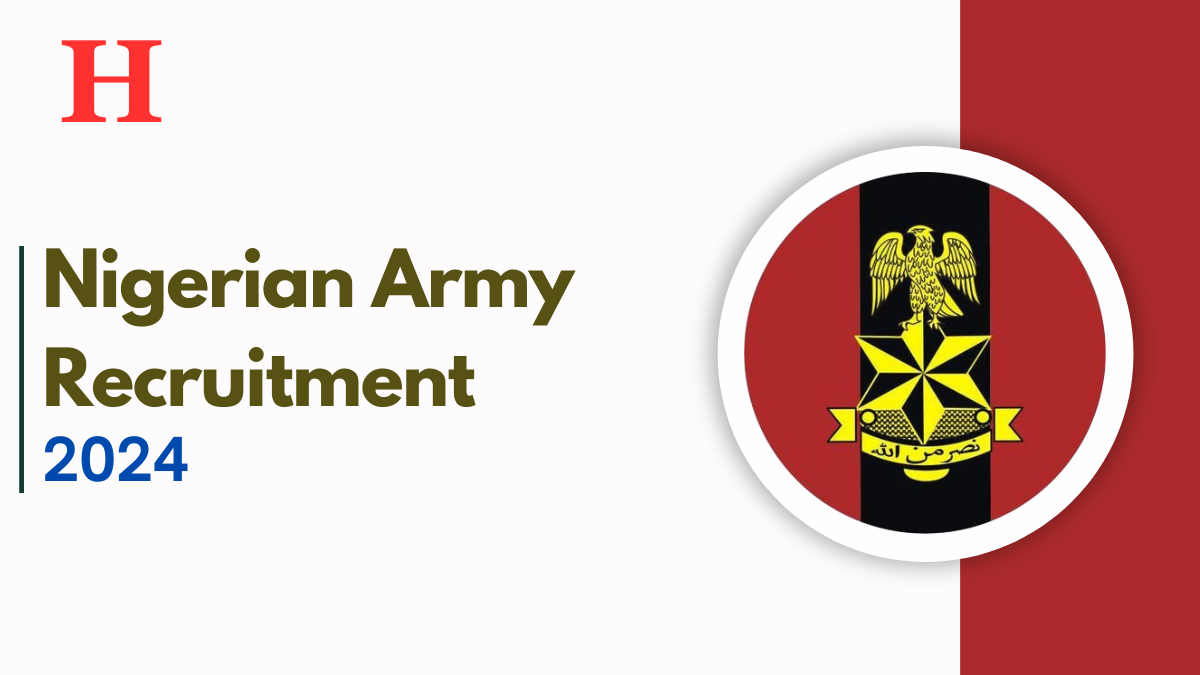 Nigerian Army 2024 Recruitment, Start Your Application Apply Now