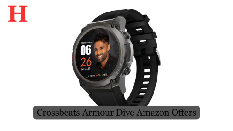 Crossbeats Armour Dive Amazon Offers Check Smartwatch Top Features and More