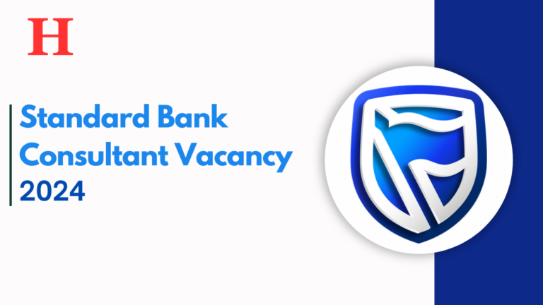 Standard Bank Consultant Vacancy